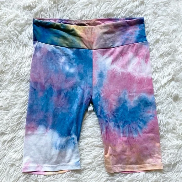Forever 21 Shorts Tie Dye Biker Shorts Poshmark